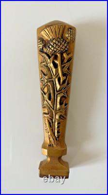 Ancien sceau en bronze Art Nouveau signé Boyer