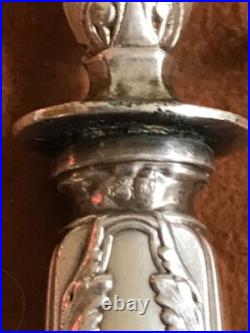 Ancien service à hors d'oeuvre Art Nouveau argent poinçon minerve orfèvre Ancien service à hors d'oeuvre Art Nouveau argent poinçon minerve orfèvre