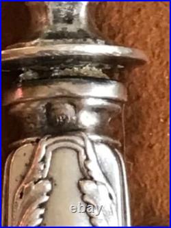 Ancien service à hors d'oeuvre Art Nouveau argent poinçon minerve orfèvre Ancien service à hors d'oeuvre Art Nouveau argent poinçon minerve orfèvre