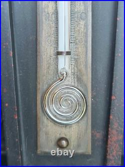 Ancien thermomètre en bakélite décor Art-Nouveau marque ÉGÉ déposé vers 1930-40