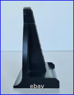 Ancien thermomètre en bakélite décor Art-Nouveau marque ÉGÉ déposé vers 1930-40