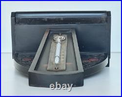 Ancien thermomètre en bakélite décor Art-Nouveau marque ÉGÉ déposé vers 1930-40