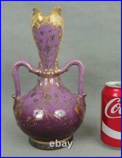 Ancien vase en céramique art nouveau 1900 antique jugendstil ceramic vase
