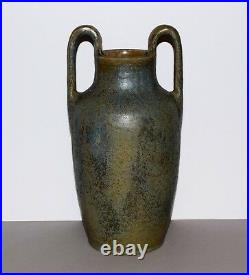 Ancien vase en grès époque Art Nouveau signé Marlotte