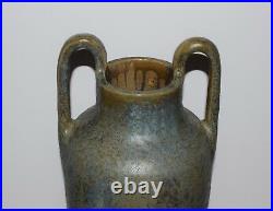 Ancien vase en grès époque Art Nouveau signé Marlotte