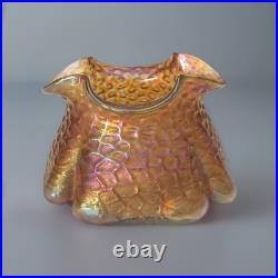 Ancien vase en verre 1900 ART NOUVEAU JUGENDSTIL dlg Wilhelm Kralik /Loetz