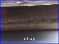 Ancien vide poche en bronze signé LAUCHHAMMER BILDGUSS époque Art Nouveau