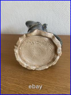 Ancienne Carafe En Gres Émaillée Art Nouveau