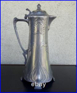 Ancienne Carafe Etain Art Nouveau Hans Peter Juventa Prima Metal Jugendstill Wmf Ancienne Carafe Etain Art Nouveau Hans Peter Juventa Prima Metal Jugendstill Wmf