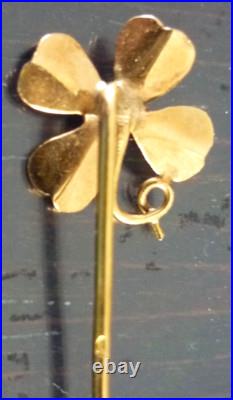 Ancienne Epingle A Cravate, Broche, Grenat, Or 18 Carats, Art Nouveau, Ecrin Ancienne Epingle A Cravate, Broche, Grenat, Or 18 Carats, Art Nouveau, Ecrin