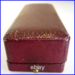 Ancienne Epingle A Cravate, Broche, Grenat, Or 18 Carats, Art Nouveau, Ecrin Ancienne Epingle A Cravate, Broche, Grenat, Or 18 Carats, Art Nouveau, Ecrin