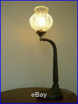 Ancienne Lampe articulée de table ou applique, Art Déco Art Nouveau