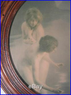 Ancienne Phototypie d'Art Les Baigneuses 1914 PAUL EMILE CHABAT BRAUN & Cie