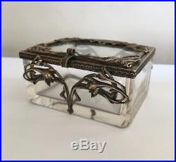 Ancienne boîte à bijoux Art Nouveau Hictor Guimar