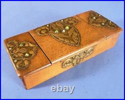 Ancient Old Jugendstil Boxe Belle Rare Boite Ancienne Napoleon III Art Nouveau