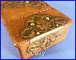 Ancient Old Jugendstil Boxe Belle Rare Boite Ancienne Napoleon III Art Nouveau