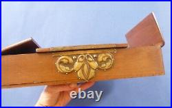 Ancient Old Jugendstil Boxe Belle Rare Boite Ancienne Napoleon III Art Nouveau