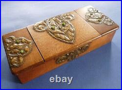 Ancient Old Jugendstil Boxe Belle Rare Boite Ancienne Napoleon III Art Nouveau