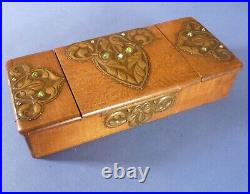 Ancient Old Jugendstil Boxe Belle Rare Boite Ancienne Napoleon III Art Nouveau