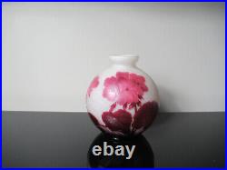 André Delatte Nancy Ancien vase boule Art Nouveau