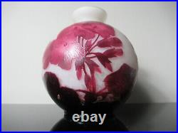 André Delatte Nancy Ancien vase boule Art Nouveau