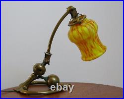 BENSON, ancienne lampe benson, art nouveau, art deco, benson lamp, coeur, N° 2