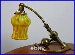 BENSON, ancienne lampe benson, art nouveau, art deco, benson lamp, coeur, N° 2