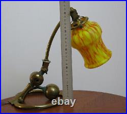 BENSON, ancienne lampe benson, art nouveau, art deco, benson lamp, coeur, N° 2