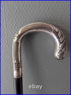 Belle et ancienne canne de marche art nouveau 1900 Belle et ancienne canne de marche art nouveau 1900