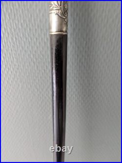 Belle et ancienne canne de marche art nouveau 1900 Belle et ancienne canne de marche art nouveau 1900