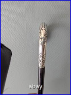 Belle et ancienne canne de marche art nouveau 1900 Belle et ancienne canne de marche art nouveau 1900