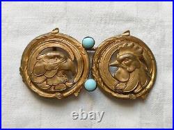 Bijou ancien boucle de ceinture, art nouveau, Piel Frères Bijou ancien boucle de ceinture, art nouveau, Piel Frères