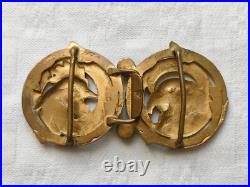 Bijou ancien boucle de ceinture, art nouveau, Piel Frères Bijou ancien boucle de ceinture, art nouveau, Piel Frères