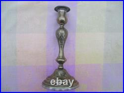 Bougeoir Ancien Bronze fleurs Art nouveau Bougeoir Ancien Bronze fleurs Art nouveau
