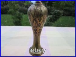 Bougeoir Ancien Bronze fleurs Art nouveau Bougeoir Ancien Bronze fleurs Art nouveau