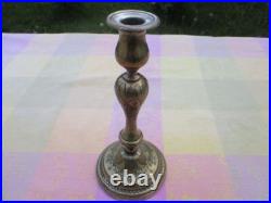 Bougeoir Ancien Bronze fleurs Art nouveau Bougeoir Ancien Bronze fleurs Art nouveau