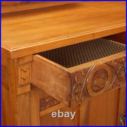 Buffet Ancien Art Nouveau Merisier Tiroirs Italie XIXe Siècle Original