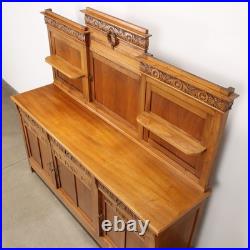 Buffet Ancien Art Nouveau Merisier Tiroirs Italie XIXe Siècle Original