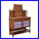 Buffet-Art-Nouveau-Ancien-Chene-2-Tiroirs-Italie-XXe-Siecle-Original-01-ihpt