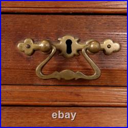 Buffet Art Nouveau Ancien Chêne 2 Tiroirs Italie XXe Siècle Original