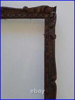 Cadre ancien art déco art nouveau bois. Cadres Tableau ou photo Sculpté frame