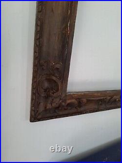 Cadre ancien art déco art nouveau bois. Grand Cadres Tableau Sculpté woodFrame