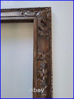 Cadre ancien art déco art nouveau bois. Grand Cadres Tableau Sculpté woodFrame