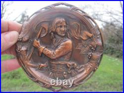 Cendrier ancien Napoléon Bronze Art Nouveau Cendrier ancien Napoléon Bronze Art Nouveau