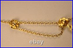 Collier Draperie Ancien Art Nouveau Or Massif 18k Antique Solid Gold Necklace