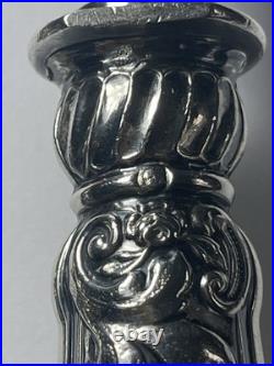 Couverts à Poisson Ancien Manche en argent 800 Poinçon Minerve Art Nouveau Couverts à Poisson Ancien Manche en argent 800 Poinçon Minerve Art Nouveau