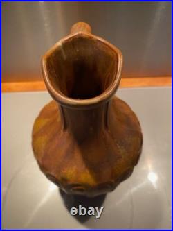 Denbac, carafe en céramique ancienne et mugs Art Nouveau, vers 1900