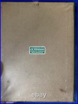 ÉDOUARD BISSON 1856-1945 / Ancien Tableau Aquarelle Art Nouveau Peintre Côté