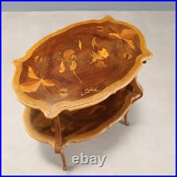 Étagère Ancienne Art Nouveau Hêtre Italie du XXe Siècle Originale Étagère Ancienne Art Nouveau Hêtre Italie du XXe Siècle Originale