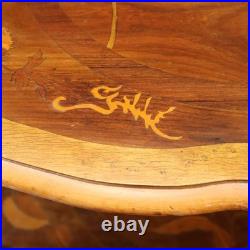 Étagère Ancienne Art Nouveau Hêtre Italie du XXe Siècle Originale